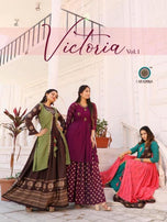 Aradhna Fashion Victoria Vol-1 Rayon Party Wear Kurti Catalog Collection