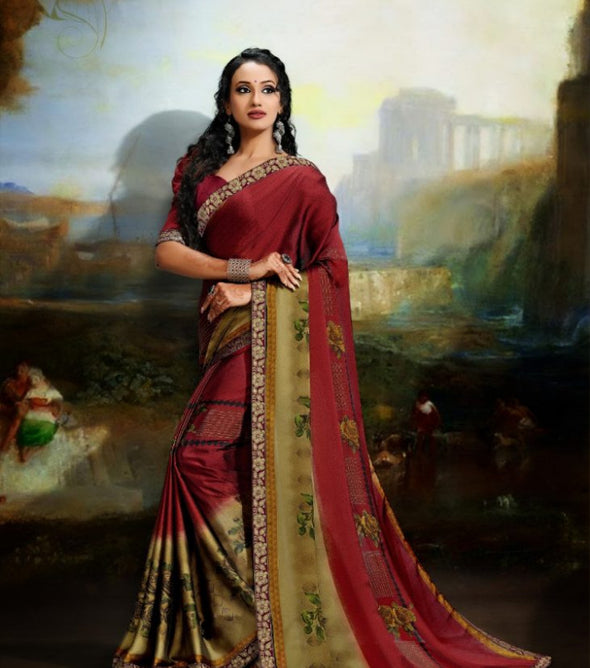 Kodas Twist of Fashion Black Rangoli Printed Saree Catalog