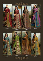 Kodas Twist of Fashion Black Rangoli Printed Saree Catalog