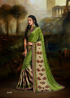 Kodas Twist of Fashion Black Rangoli Printed Saree Catalog