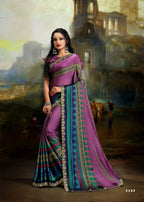 Kodas Twist of Fashion Black Rangoli Printed Saree Catalog