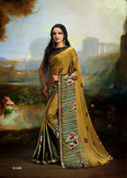 Kodas Twist of Fashion Black Rangoli Printed Saree Catalog