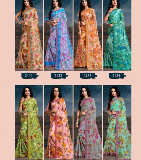 Kodas Mariya Vol-8 Printed Saree Catalog