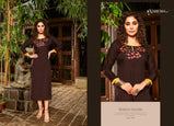 Shubh Nx Nach Baliye Two Ton Slub Kurti Catalog