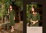 Shubh Nx Nach Baliye Two Ton Slub Kurti Catalog