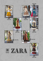 Kiana Zara Cotton and Rayon Fancy Kurti Catalog Collection