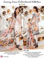 CS Luxury Embroidered Lawan Collection Vol-9 Pakistani Style Dress Material Catalog
