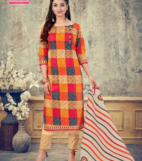 Miss World Saheli Vol-1 Printed Cotton Dress Material Catalog