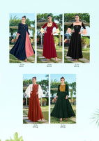 Koodee Hellaro Full Stich Gown Type Kurti Catalog