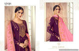 Aarav Miraya Vol-4 Real Georgette Straight Salwar Kameez Catalog