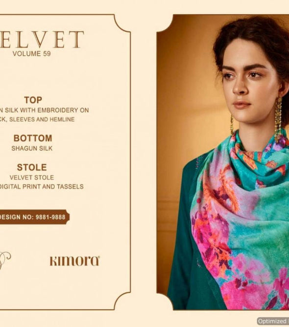 Kimora Heer Velvet 59 Salwar Kameez Catalog