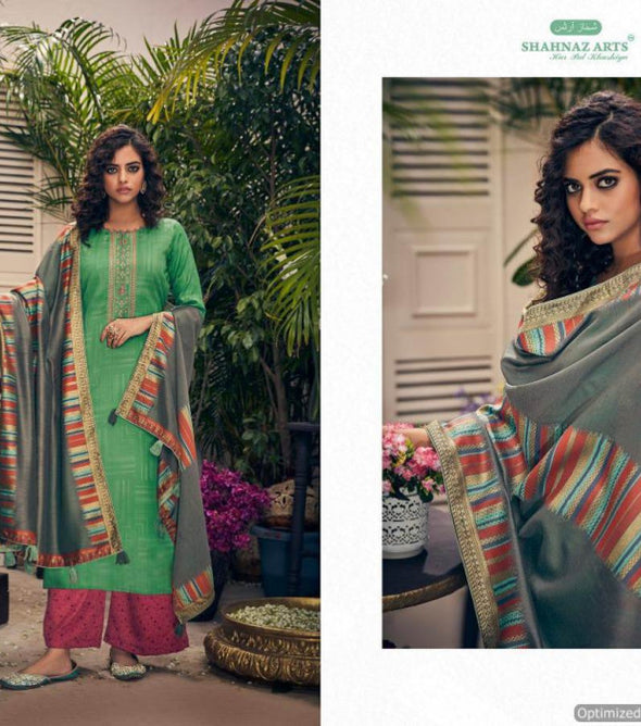 Shahnaz Arts Panihari Pashmina Winter Dress Material Catalog