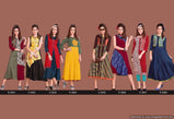 Stell Vol-1 Rayon Printed Kurti Catalog Collection