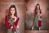 Stell Vol-1 Rayon Printed Kurti Catalog Collection