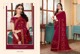 Saroj Richie Rich Lycra Fancy Saree Catalog Collection