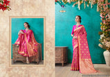 YNF Omnah Vol-3 Banarasi Silk Saree Catalog Collection