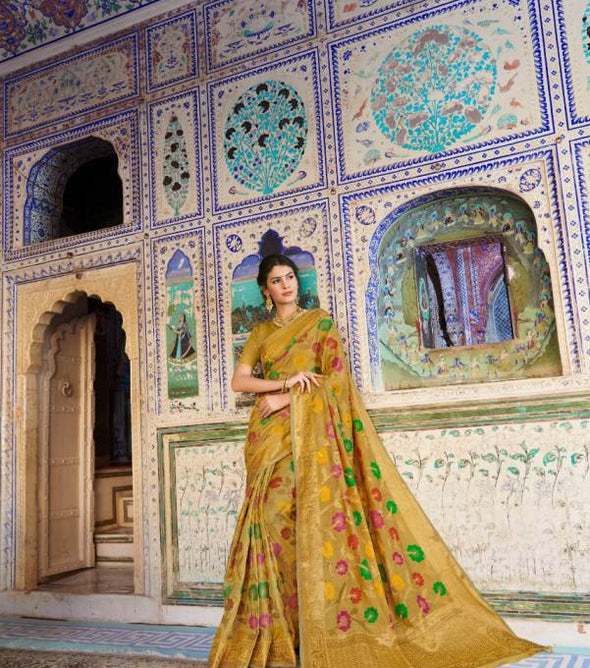 Shangrila Rooprachna Cotton Silk Saree Catalog