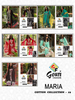 Gouri Maria Vol-19 Pakistani Style Cotton Dresses Collection