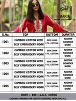 Gouri Maria Vol-19 Pakistani Style Cotton Dresses Collection