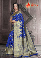 Sitka Sahnai 1115 Cotton Silk For Festive Wear Saree Catalog Collection