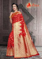 Sitka Sahnai 1115 Cotton Silk For Festive Wear Saree Catalog Collection