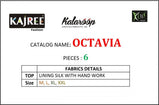 Kalaroop Octavia Silk Hand Work Fancy Kurtis Catalog Collction At Textile Mall
