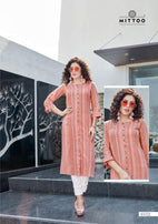 Mittoo Mohini Readymade Kurti With Pant Collection