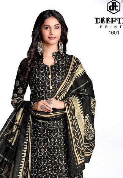 Deeptex Prints Chief Guest Vol-16 Printed Cotton Dress Material Catalog