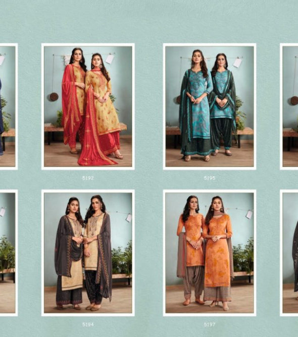 Kessi Colours Patiyala House Vol-15 Embroidery Work Dress Material Catalog