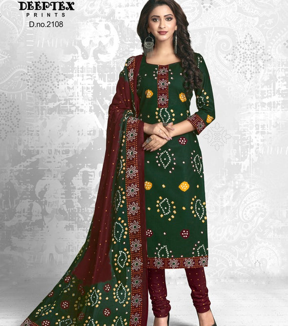 Deeptex Prints Classic Chunaris Vol-21 Printed Cotton Dress Material Catalog