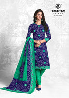 Deeptex Prints Classic Chunaris Vol-21 Printed Cotton Dress Material Catalog