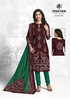 Deeptex Prints Classic Chunaris Vol-21 Printed Cotton Dress Material Catalog