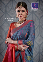 Shangrila Sandhya Linen Printed Saree Catalog Collection