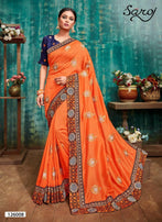 Saroj Simona Fancy Saree Catalog Collection
