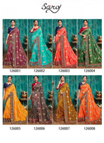 Saroj Simona Fancy Saree Catalog Collection