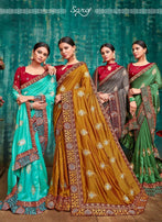 Saroj Simona Fancy Saree Catalog Collection