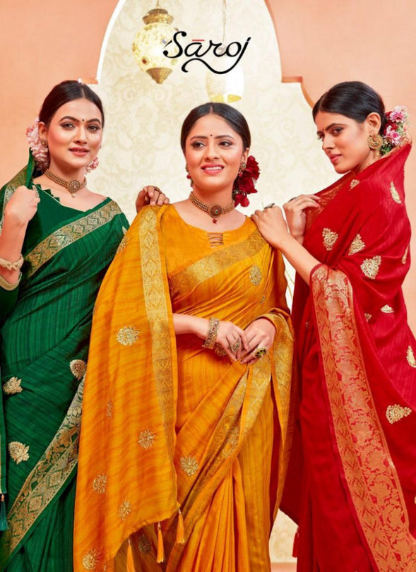 Saroj Raadhya Vichitra Silk Saree Catalog Collection