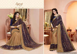 Saroj Hemlata Lycra Heavy Border Fanct Saree Catalog