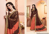 Saroj Hemlata Lycra Heavy Border Fanct Saree Catalog