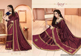 Saroj Hemlata Lycra Heavy Border Fanct Saree Catalog