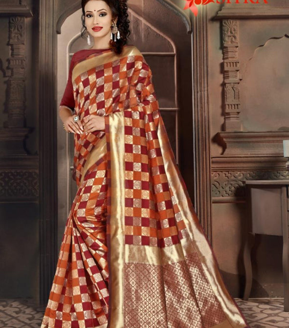 Sitka Eagle 1101 Cotton Silk Saree Catalog Collection