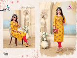 Mayra Priya 14 KG Rayon Printed Kurti Catalog Colllecton