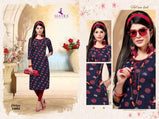 Mayra Priya 14 KG Rayon Printed Kurti Catalog Colllecton