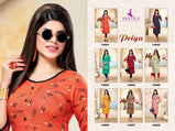 Mayra Priya 14 KG Rayon Printed Kurti Catalog Colllecton