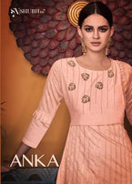 Subh Anka Viscose Work Kurtis Catalog Collection