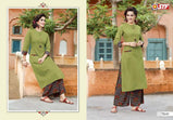 Stf That's My Swag Rayon Kurti With Bottom Catalog Collection