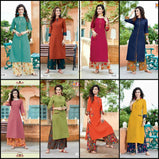 Stf That's My Swag Rayon Kurti With Bottom Catalog Collection