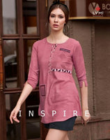 Lymi Inspire Casual Wear Rayon Flex Tops Catalog Collection