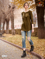 Lymi Inspire Casual Wear Rayon Flex Tops Catalog Collection