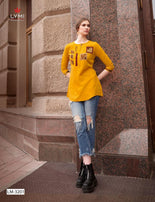 Lymi Inspire Casual Wear Rayon Flex Tops Catalog Collection